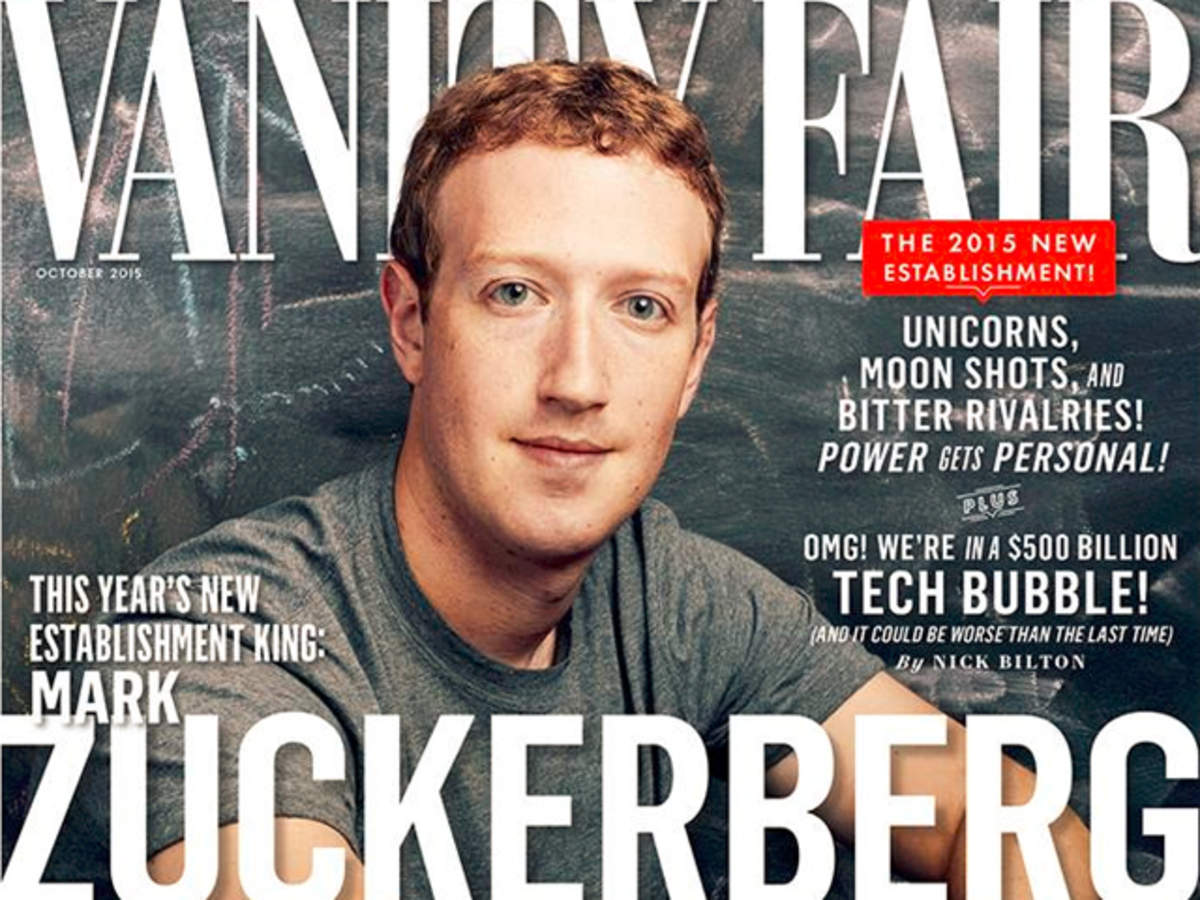 Facebook's Mark Zuckerberg can now add 'Vanity Fair' cover model