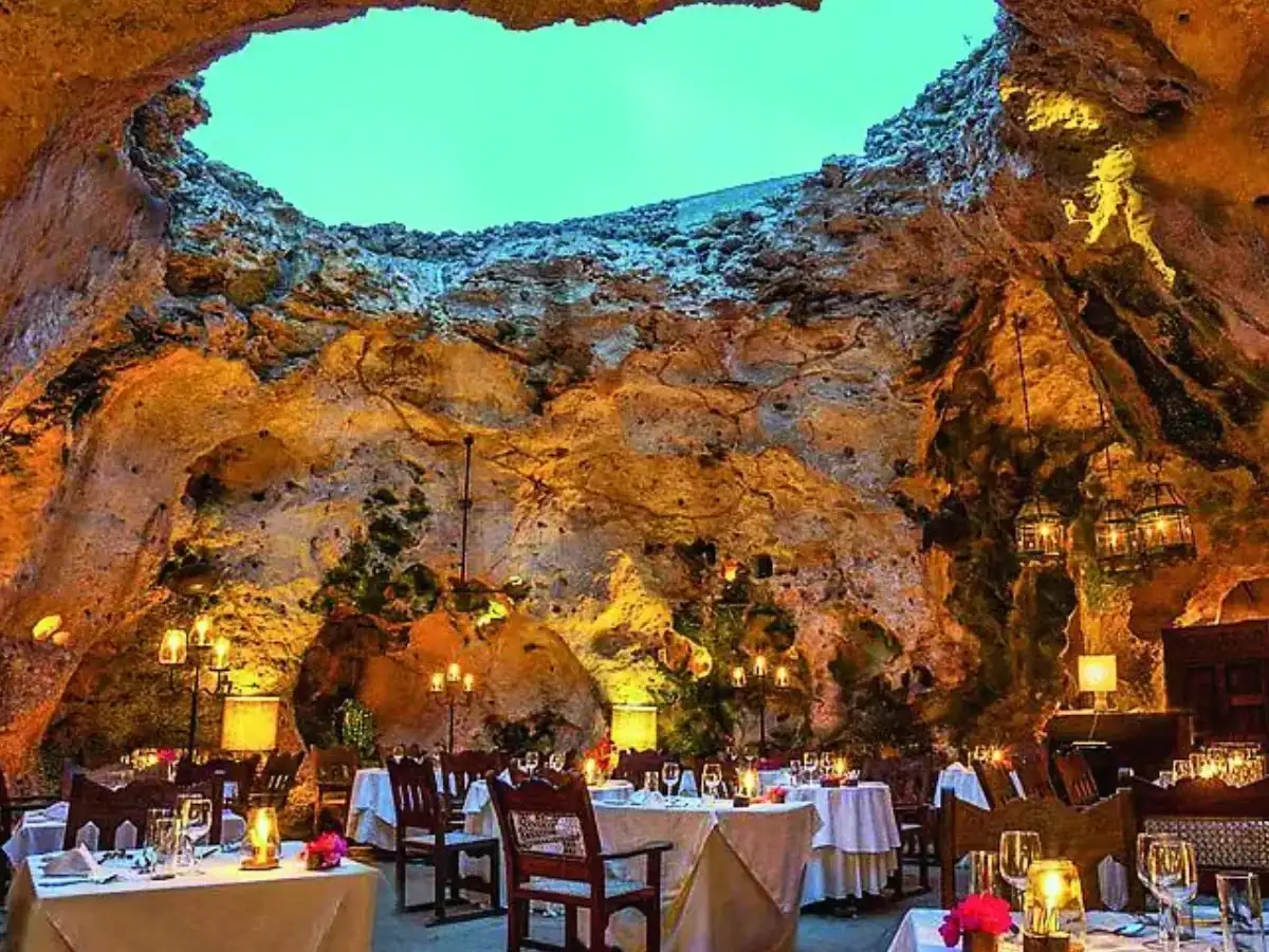 Ali Barbour's Cave Restaurant at Diani Beach, Kenya