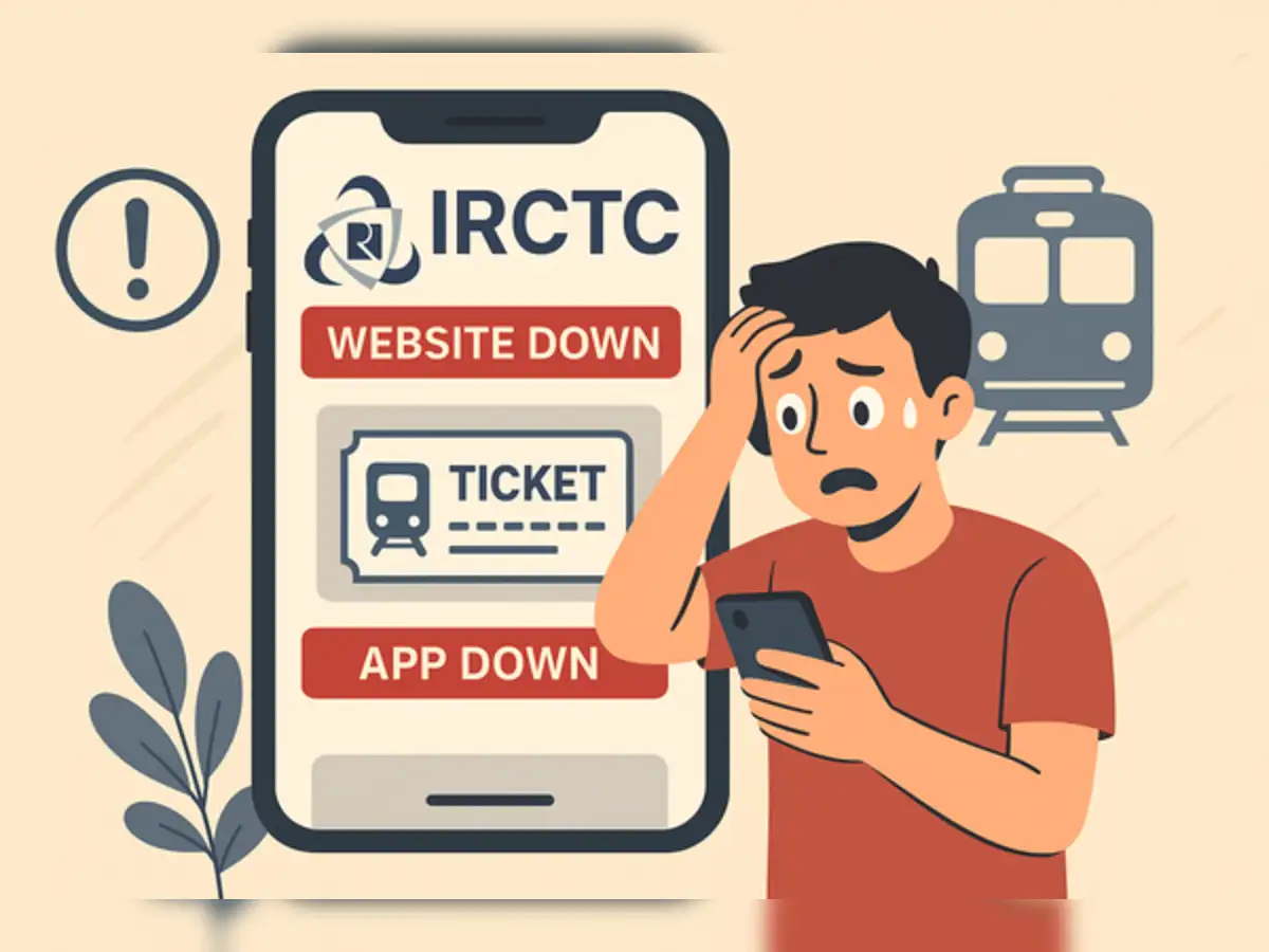 IRCTC website not working? How to book confirm train ticket same day without using Tatkal service - The Economic Times