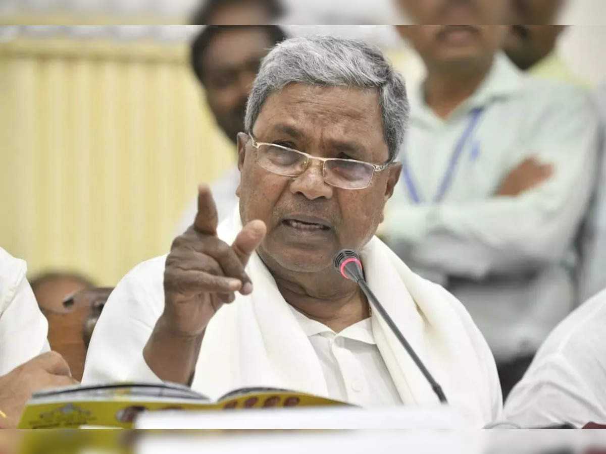 Karnataka CM Siddaramaiah Accuses Centre Of Financial Discrimination |  Siddaramaiah Exclusive - YouTube