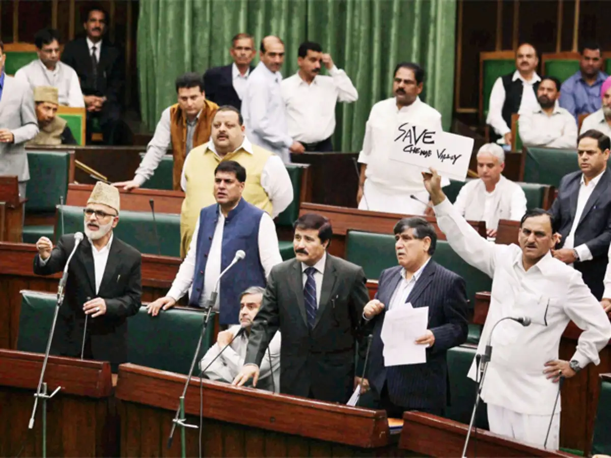 Opposition creates ruckus in House over government's 'poor' flood response  - The Economic Times
