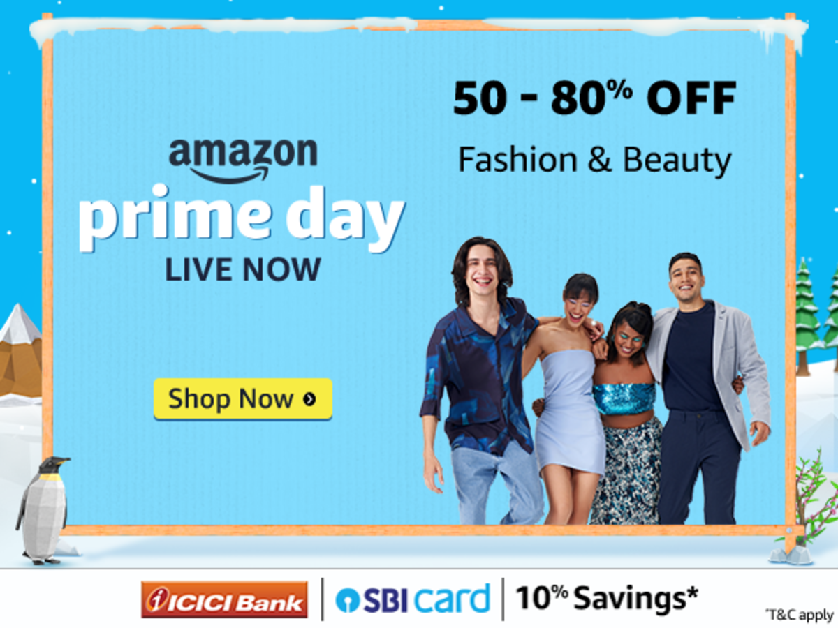 sale:  Prime Day Sale 2023: Minimum 50% off on dresses,  jumpsuits, jeans and more - The Economic Times
