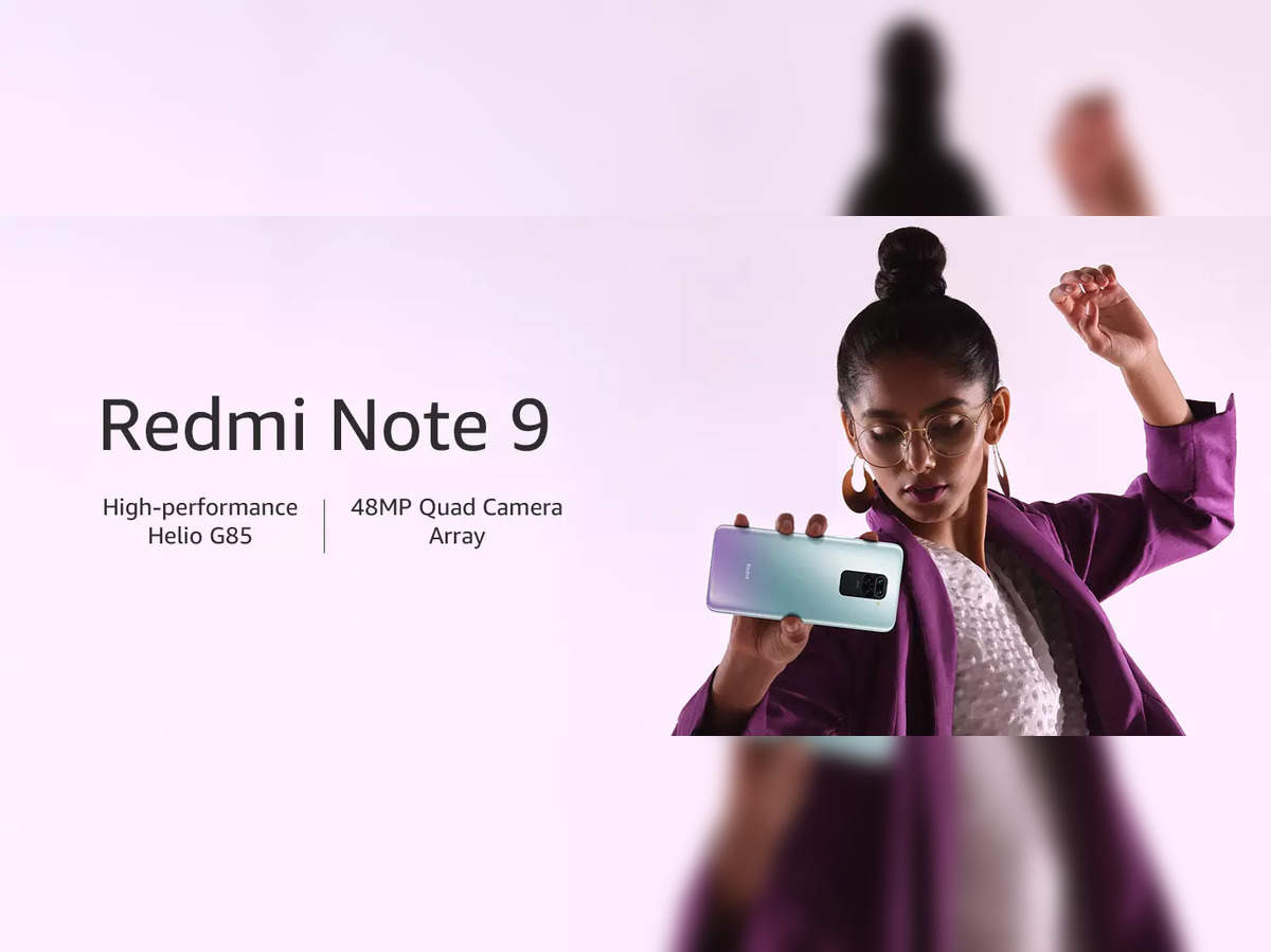 Redmi Note 9 (Pebble Grey, 4GB RAM 64GB Storage) - 48MP Quad