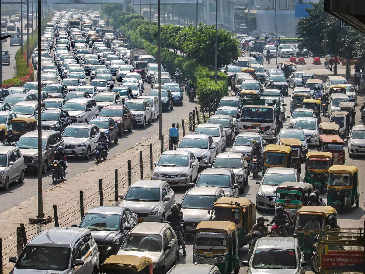 gurugram: 3-day exercise for better traffic management in Gurugram from Mar 26 - The Economic Times