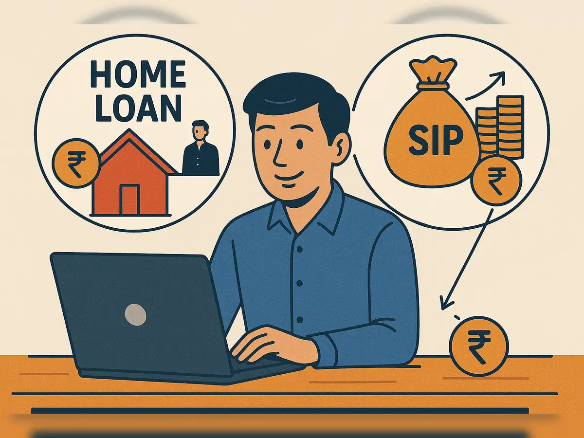 Using SIPs to prepay your home loan: Is it a genius strategy you should try or a gamble you should avoid? - The Economic Times