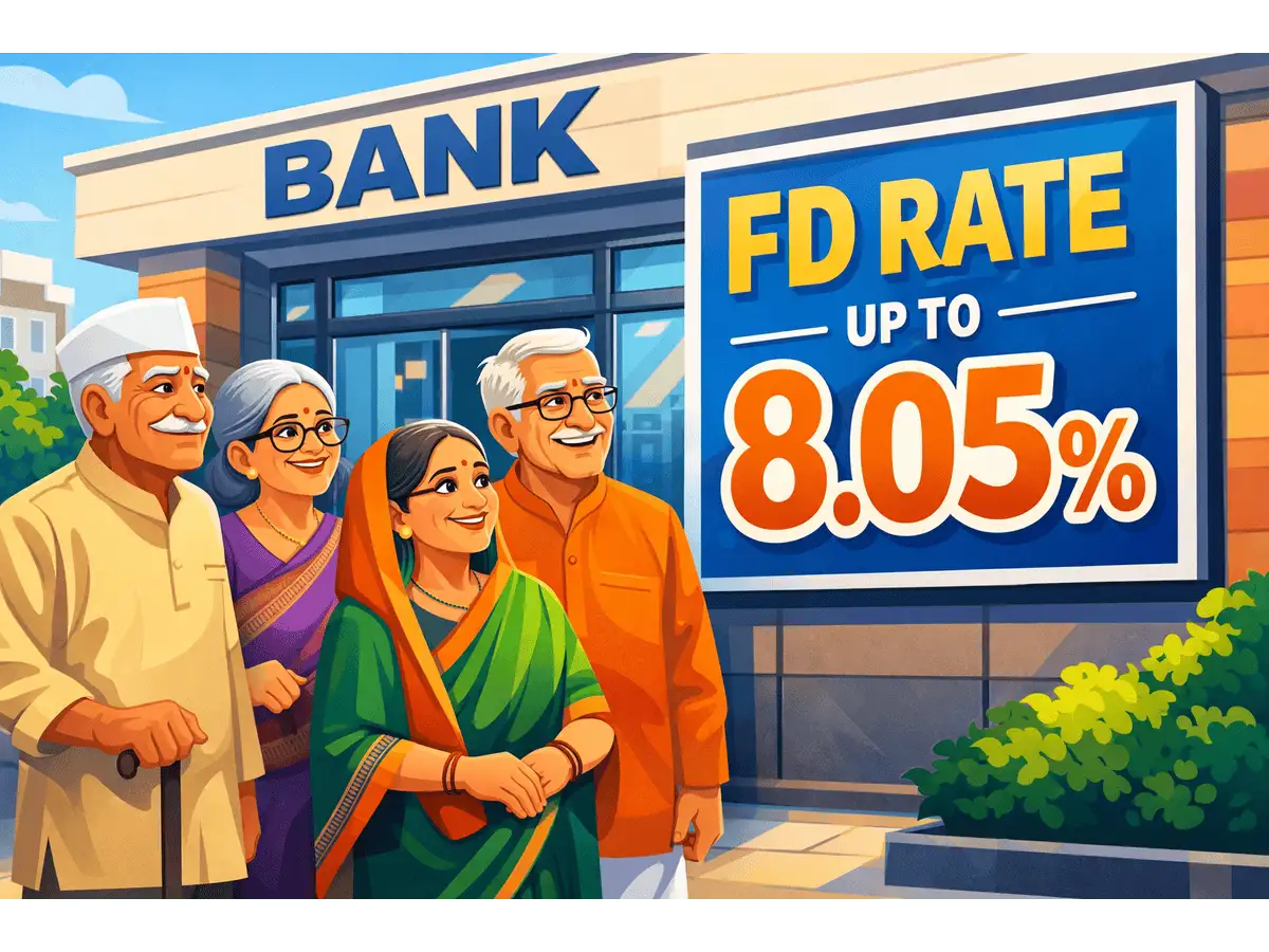 FD rate up to 8.05% for senior citizens investing for five years; Know list of banks
