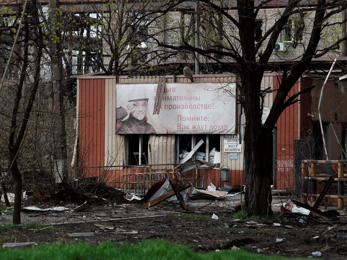 mariupol: 'no surrender': ukrainians fight on in mariupol steel plant - the economic times
