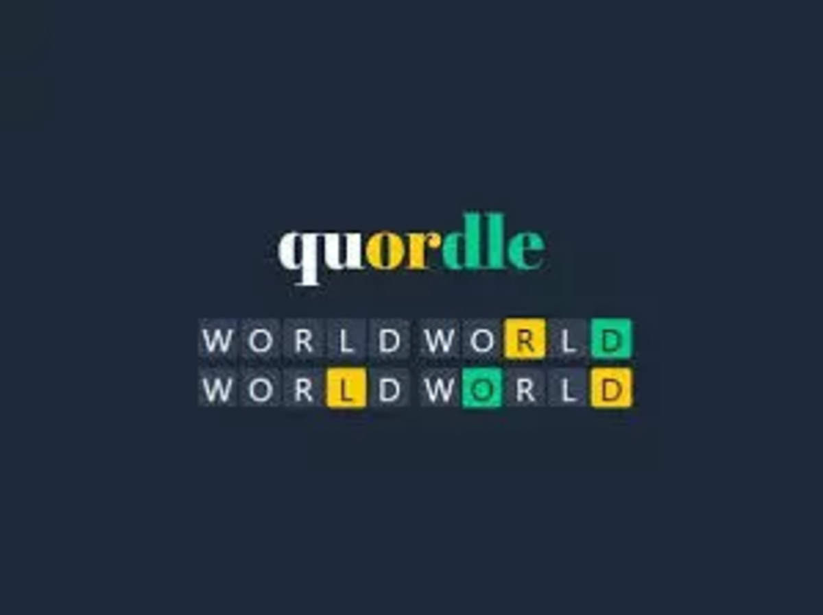 Quordle July 27: Hints, answers to the four-fold wordy puzzle - The  Economic Times