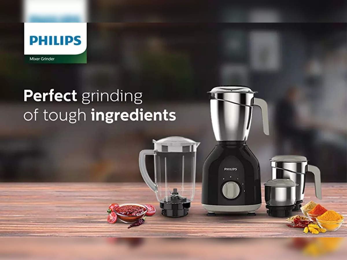 overskridelsen bh Højttaler Philips Mixer Grinder: Best Philips Mixer Grinder Juicers in India for  Efficiency in Kitchen - The Economic Times