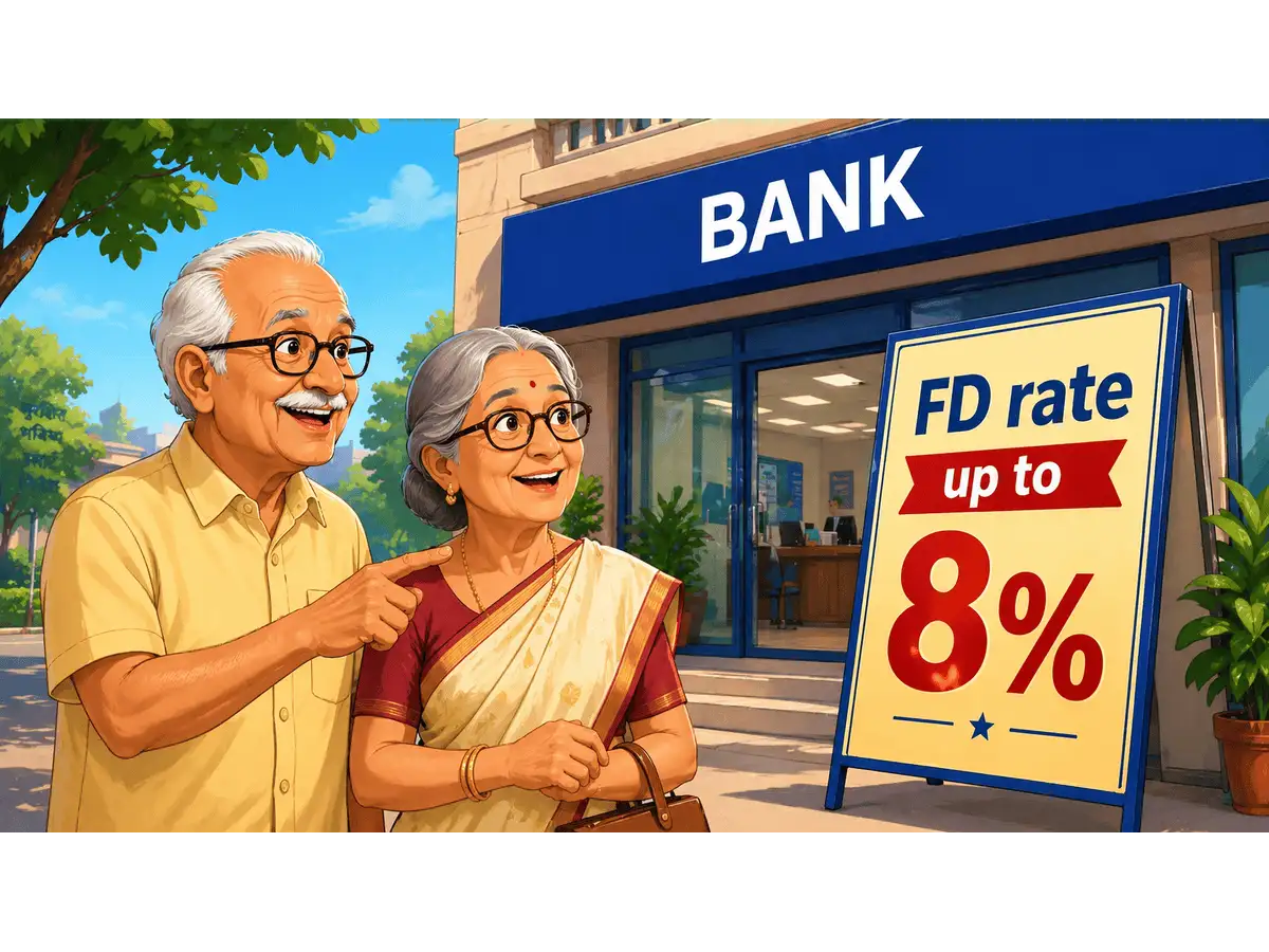 FD rate up to 8% for senior citizens investing for three years; Know list of banks