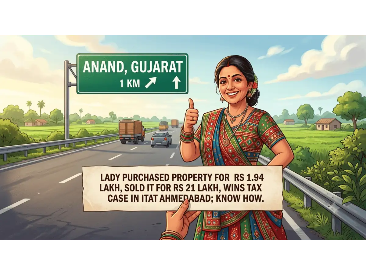 NRI woman sold her property in Gujarat for Rs 21 lakh, tax dept sent notices, she missed them as she lived abroad; later she files case and wins in ITAT Ahmedabad - The Economic Times