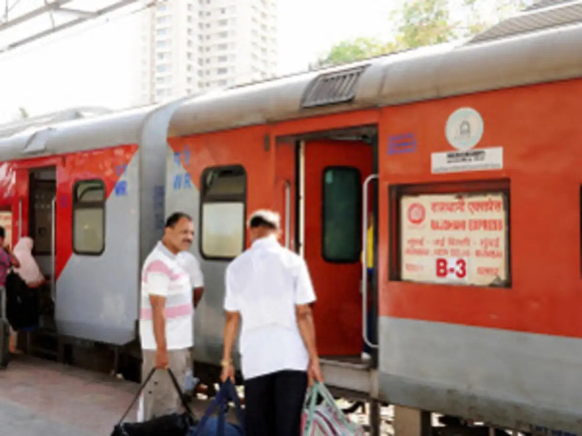 Rajdhani Express Panel Chart
