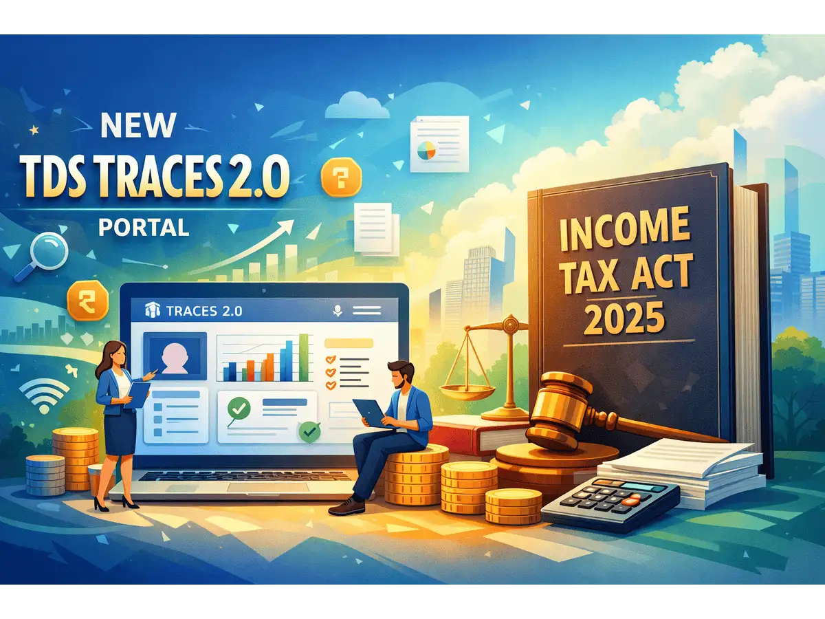 New TDS TRACES 2.0 portal launched by Income Tax Department; know how ...