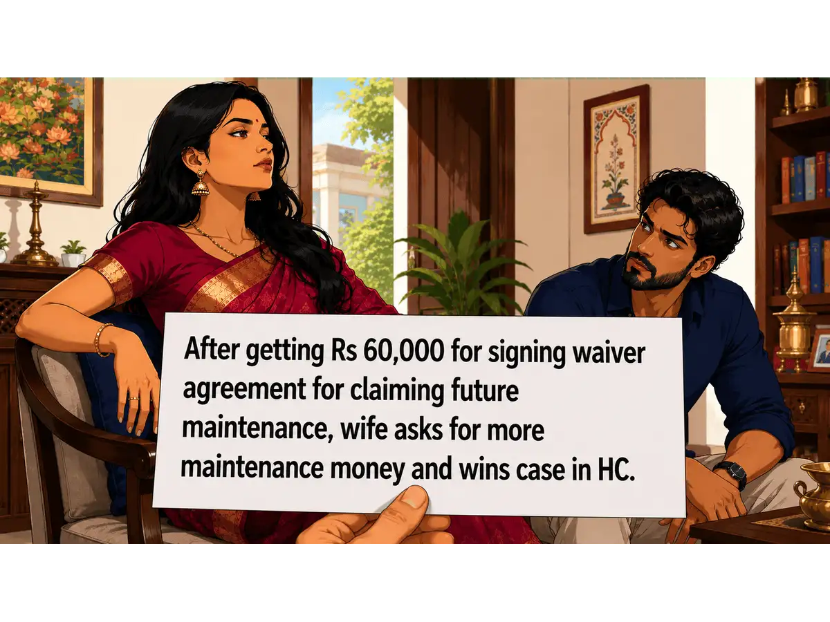 Signed away maintenance agreement? HC says wife can still claim more; here’s why - The Economic Times
