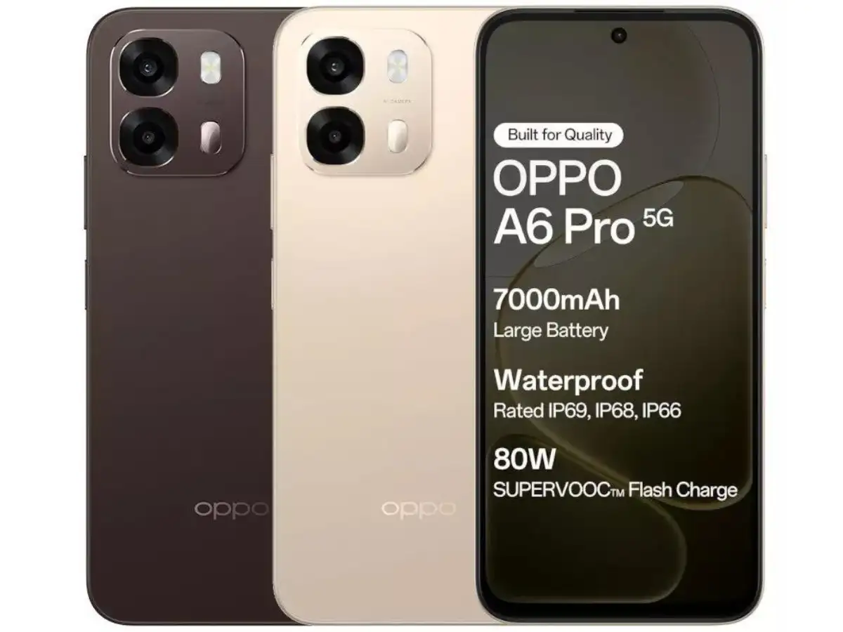 Oppo A6 Pro 5G launched in India: Price, camera, battery ...