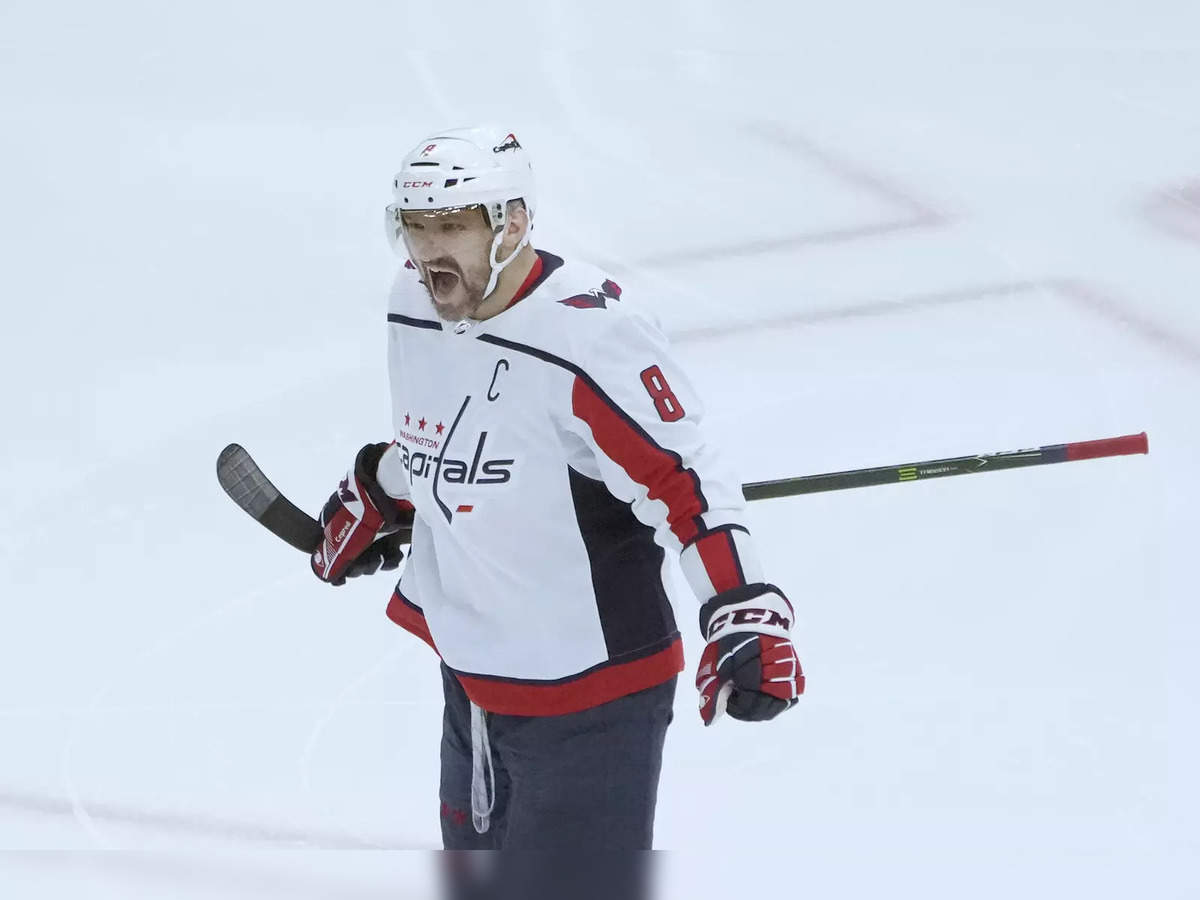 Download Alexander Ovechkin of the Washington Capitals Hoisting
