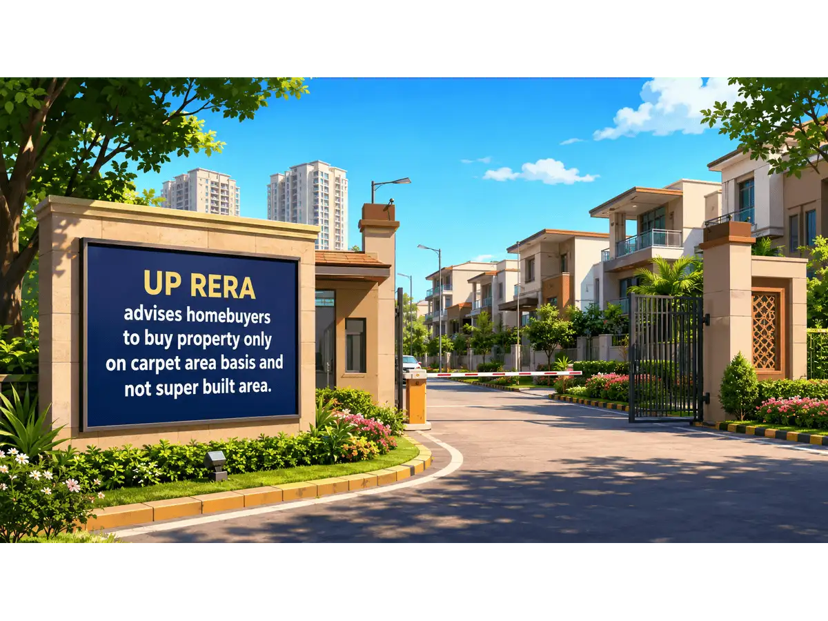 Property buyers alert: Verify carpet area on UPRERA portal and don’t buy apartment on the basis of super area, advises UPRERA Authority