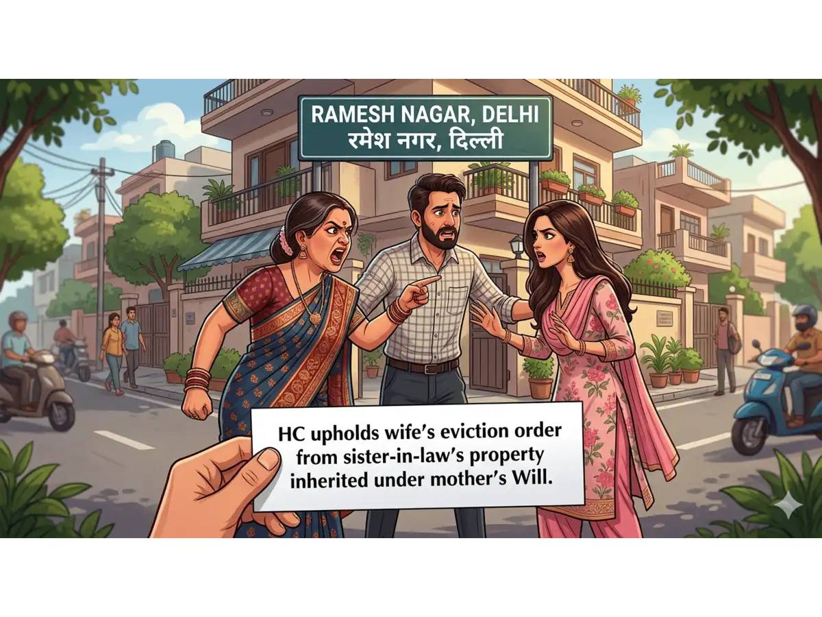 Wife refused to leave sister-in-law’s house after husband moved out; Delhi HC orders her eviction - The Economic Times
