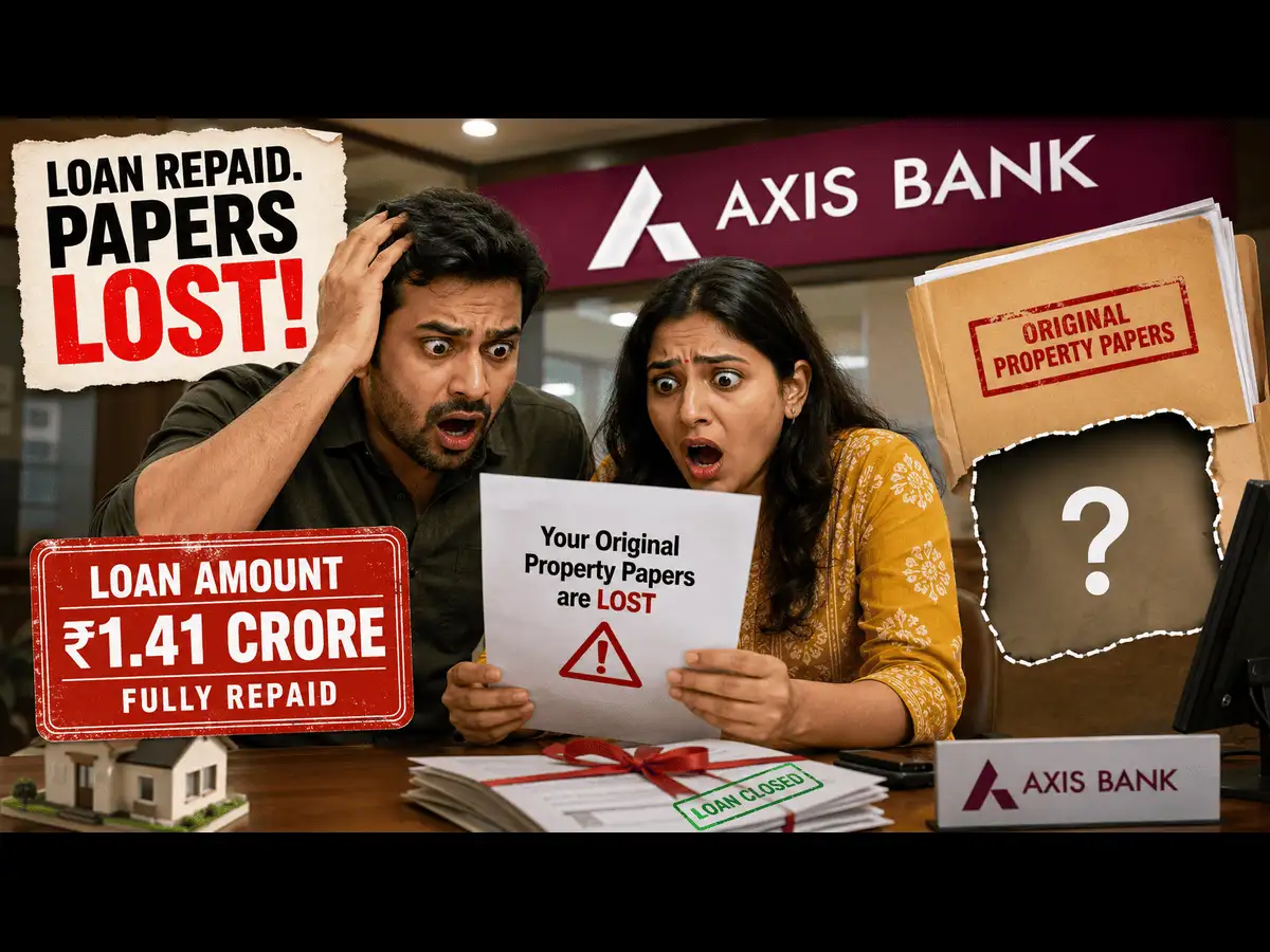 Axis Bank loses original property papers: Delhi couple wins Rs 15.5 lakh compensation