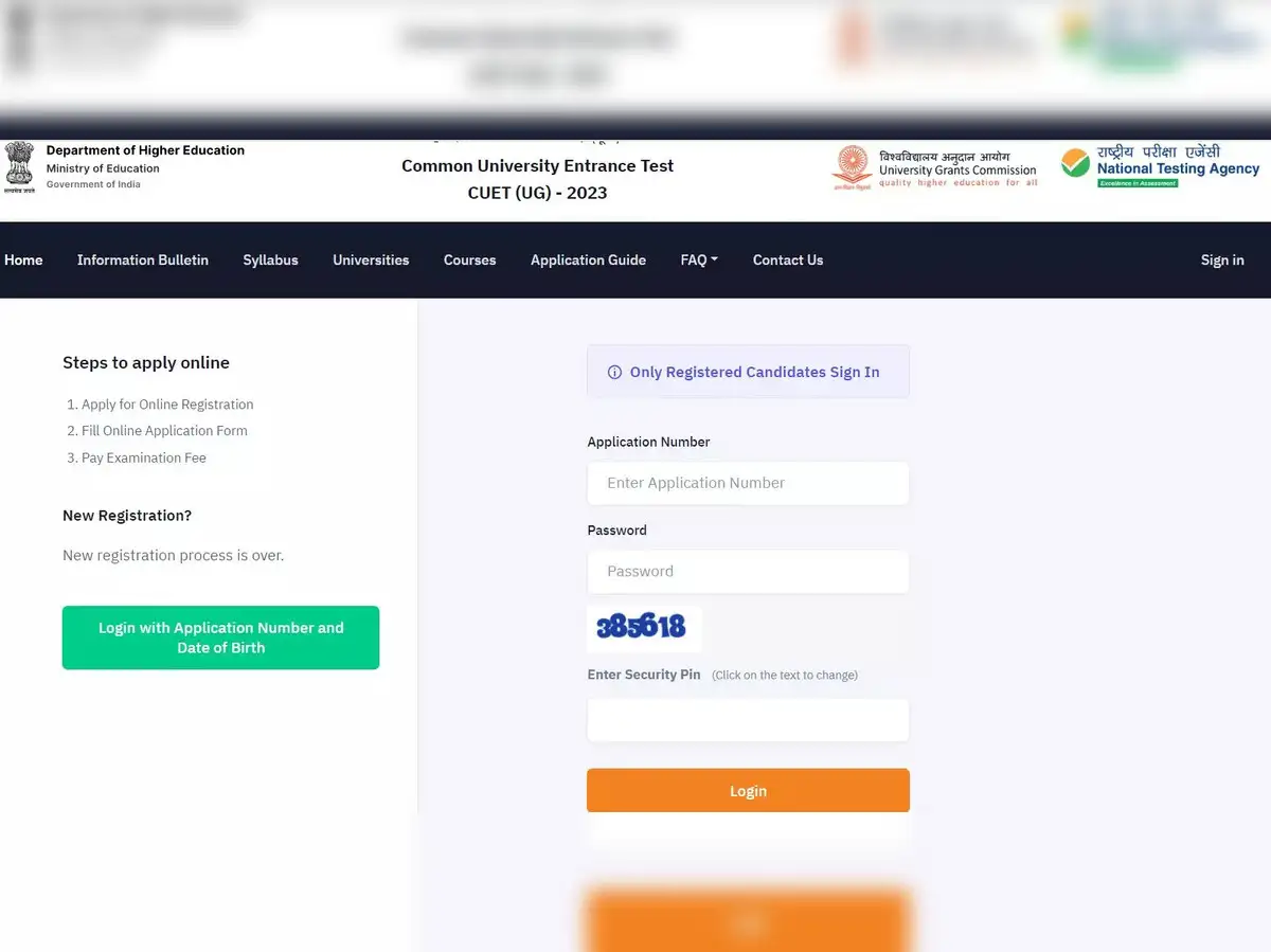 cuet: CUET UG 2023: NTA releases admit card for May 25 to 28 exam dates,  check for steps to download - The Economic Times