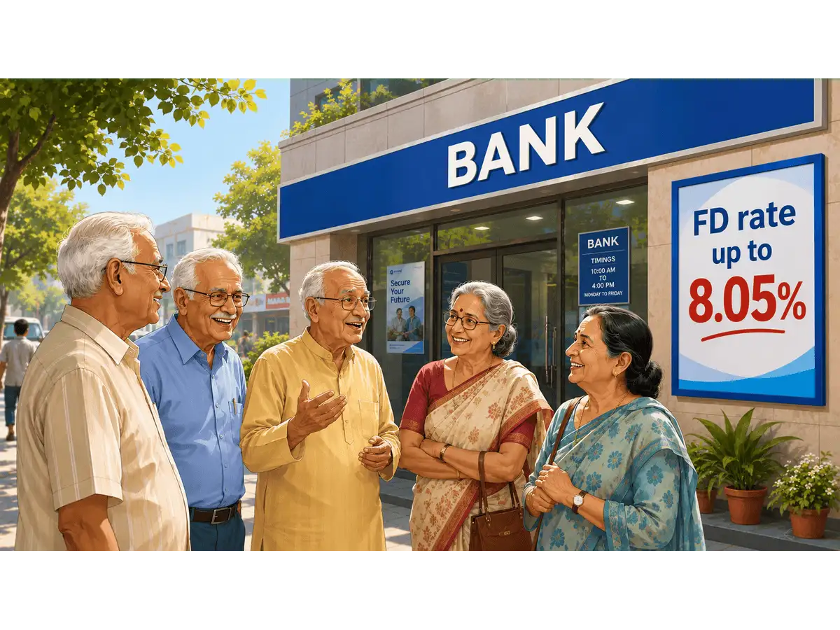 FD rate up to 8.05% for senior citizens investing for five years; Know list of banks