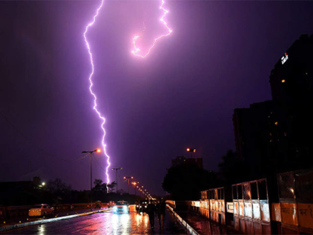 thunderstorm: As Meteorological department issues thunderstorm warning,  here are 7 tips to stay safe - The Economic Times