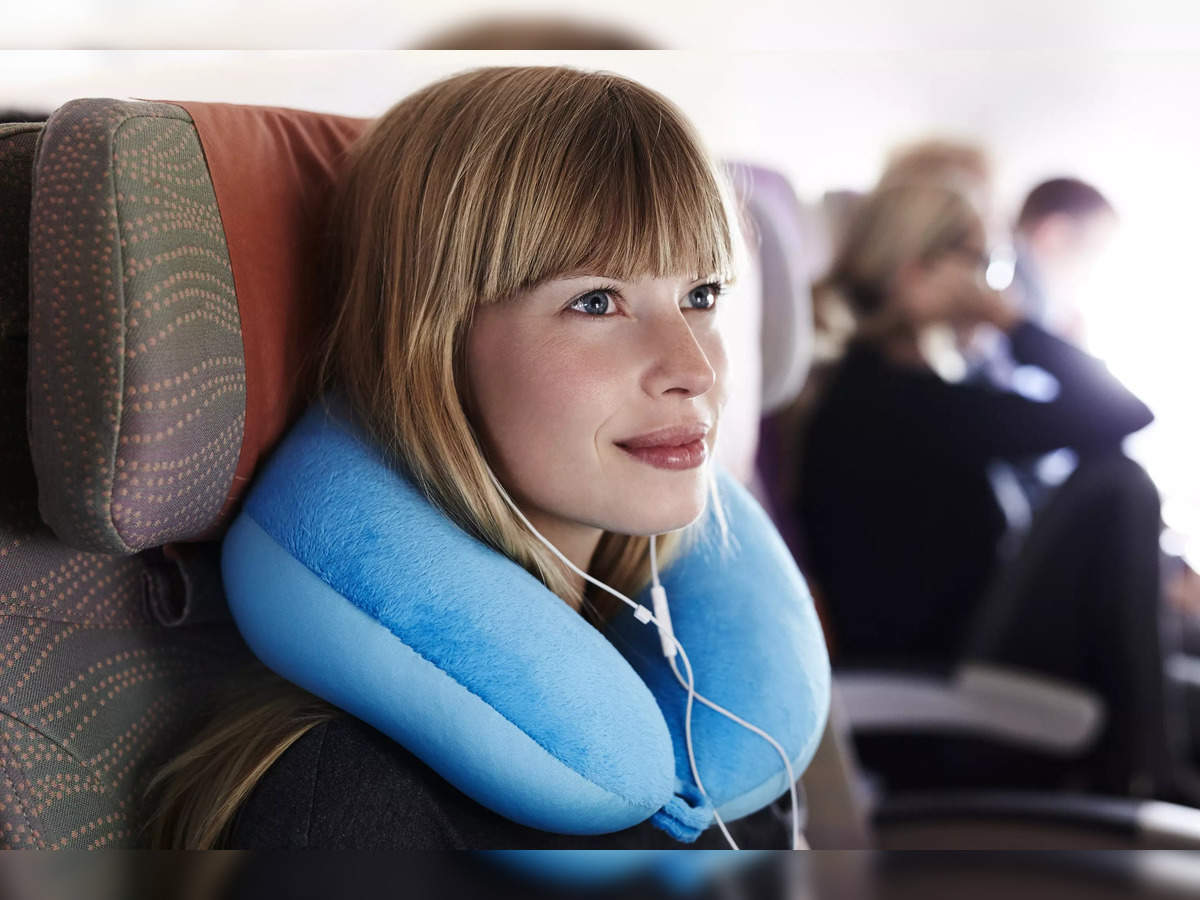 2 Pack Car Neck Pillow Cushion Headrest Pillow for Driving Car Soft Memory  Foam