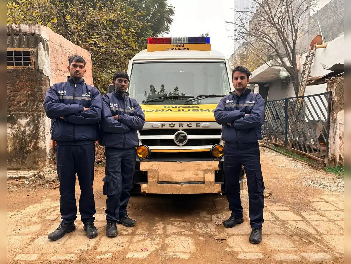 Blinkit’s ambulance service turns 1: Qcomm platform doubles network in 5 months - The Economic Times