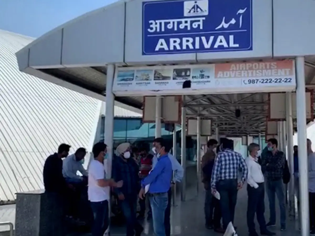 Flight Operations Resume At Srinagar Airport The Economic Times Your srinagar airport stock images are ready. flight operations resume at srinagar