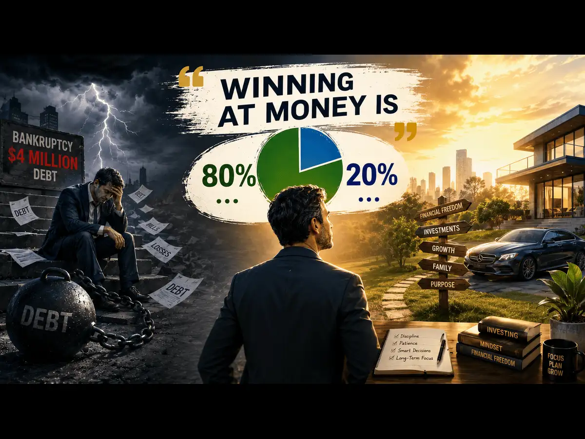 ‘Winning at money is 80% behavior and 20%...' - Wealth wisdom of the day from millionaire who once faced $4 mn bankruptcy - The Economic Times