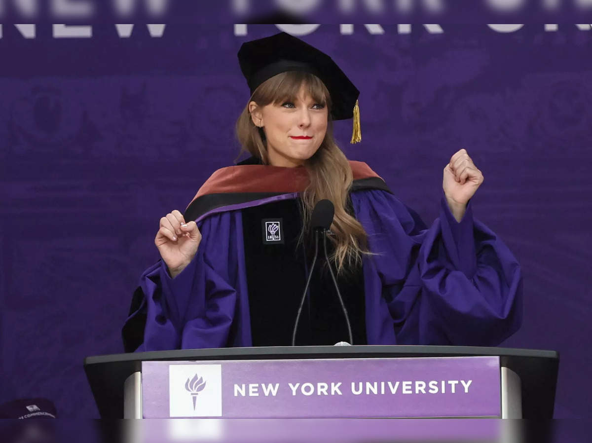 Taylor Swift: My Mistakes Led To The Best Things In My Life, Says Taylor  Swift After Receiving Her Doctorate Degree - The Economic Times