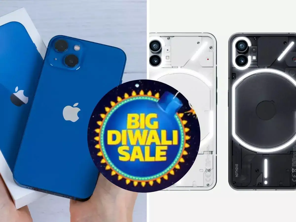 Flipkart Diwali Sale Flipkart Big Diwali Sale S Massive Price Drop Is Here Get Iphone 13 Under Rs 45k Nothing Phone 1 At Rs 27k The Economic Times