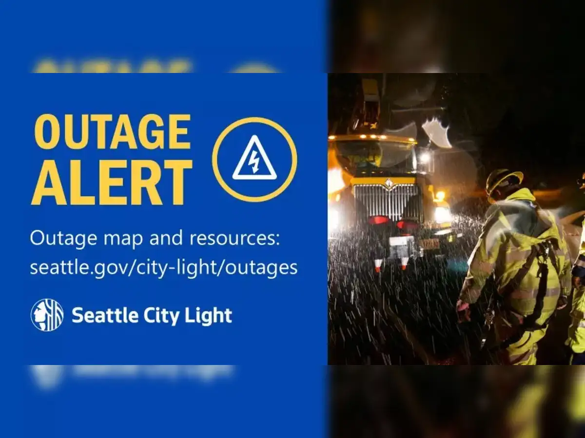 Windstorm Leaves 128,000 Without Power in Puget Sound