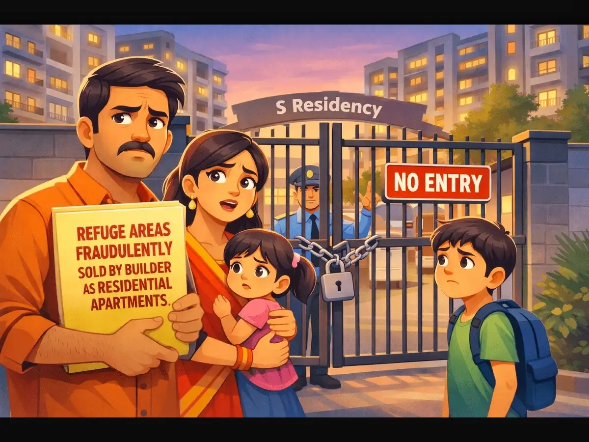 Builder fraud: Bombay HC denies society membership to homebuyer who was sold refuge area as residential flats