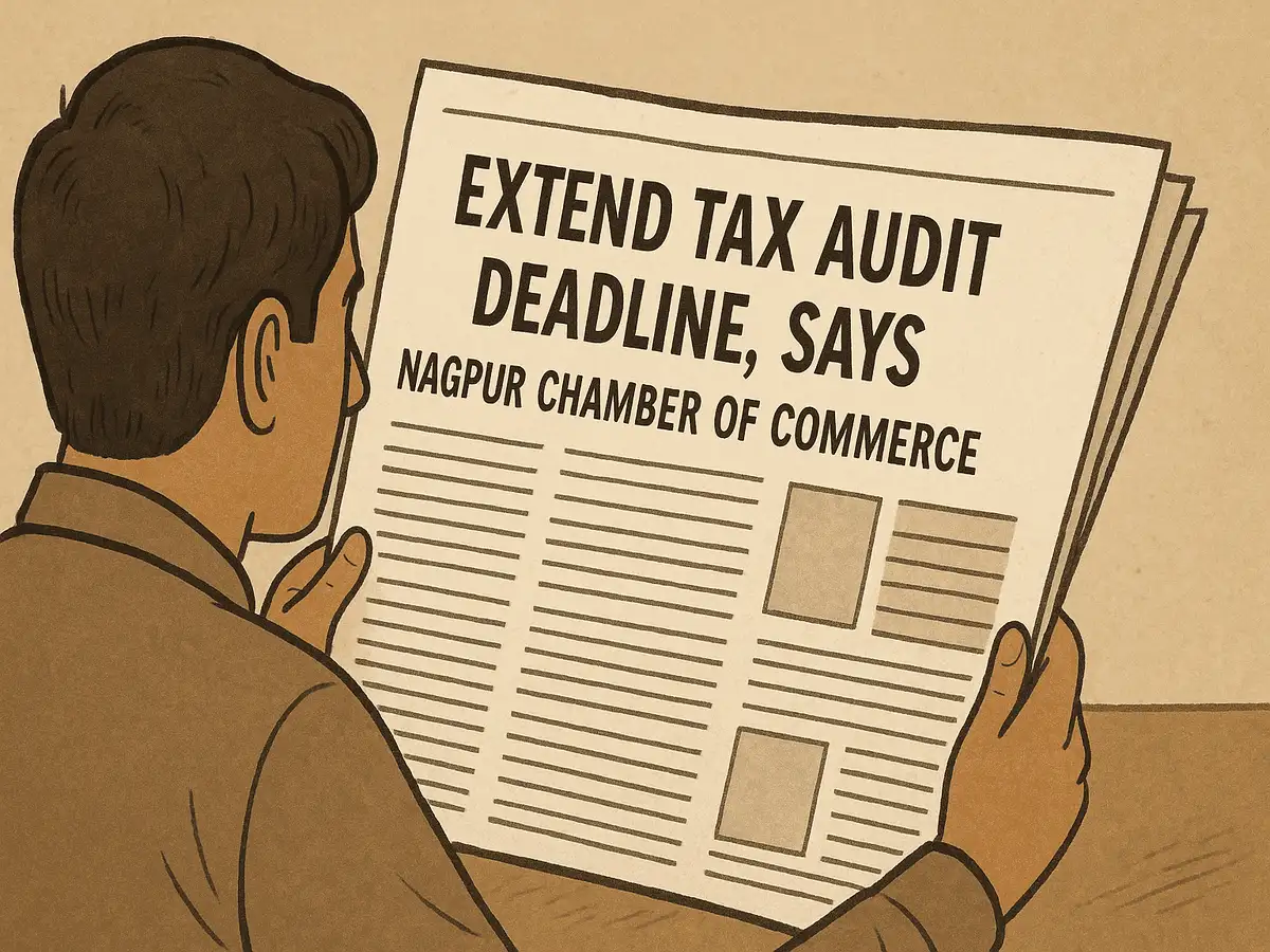 Extend income tax audit deadline due to ITR portal glitch, AIS errors, new ICAI enhanced reporting needs: Nagpur Chamber of Commerce – The Economic Times
