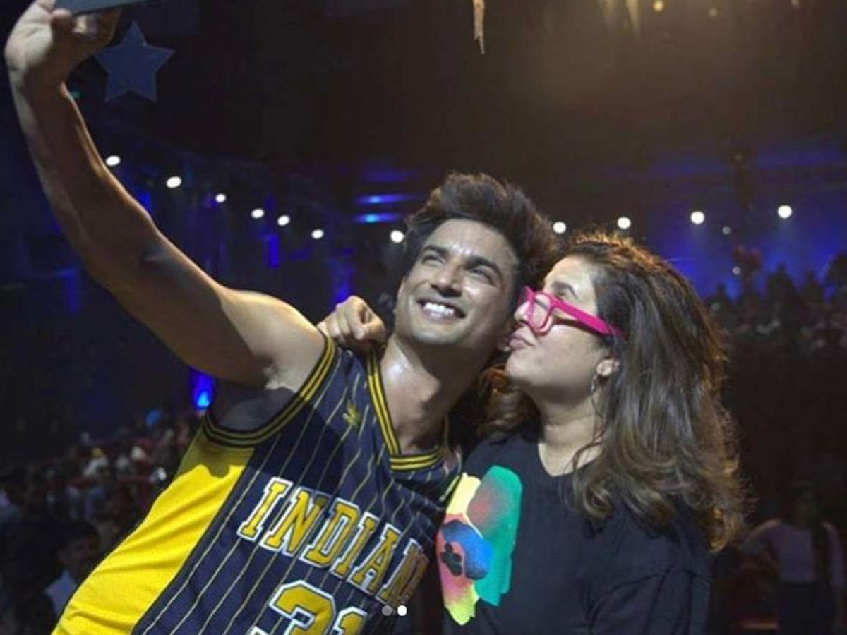 Sushant Singh Rajput Sushant Singh Rajput Had Asked Farah Khan For Home Cooked Food On Perfecting Dil Bechara Title Track The Economic Times