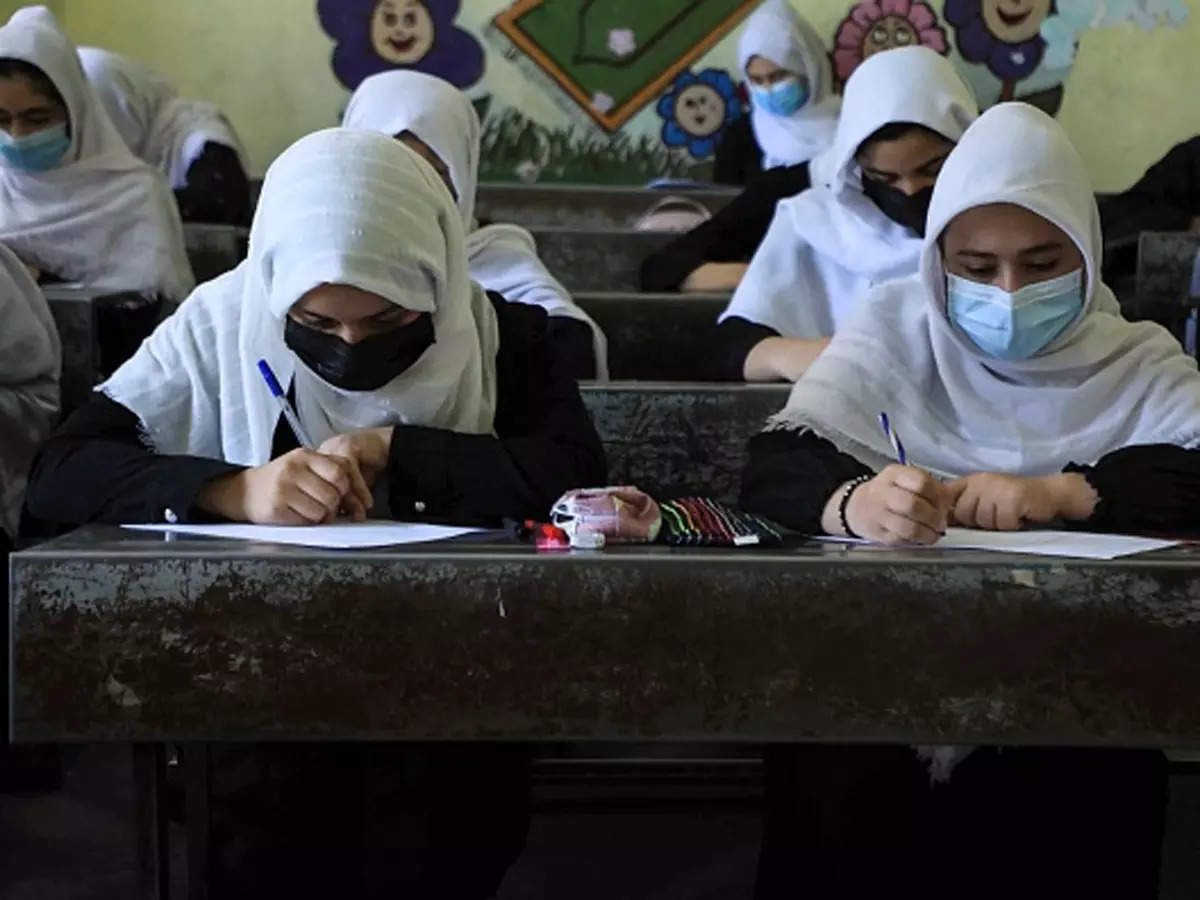 taliban: Taliban says girls to return to school 'as soon as possible' - The Economic Times