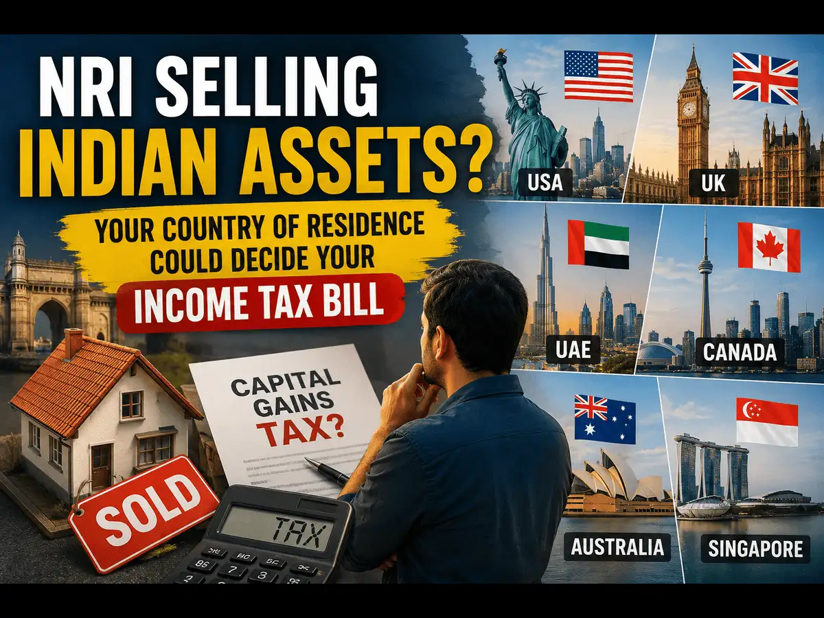NRI selling Indian assets? US, UK, UAE, Canada, Australia or Singapore - how your country of residence could decide the income tax bill