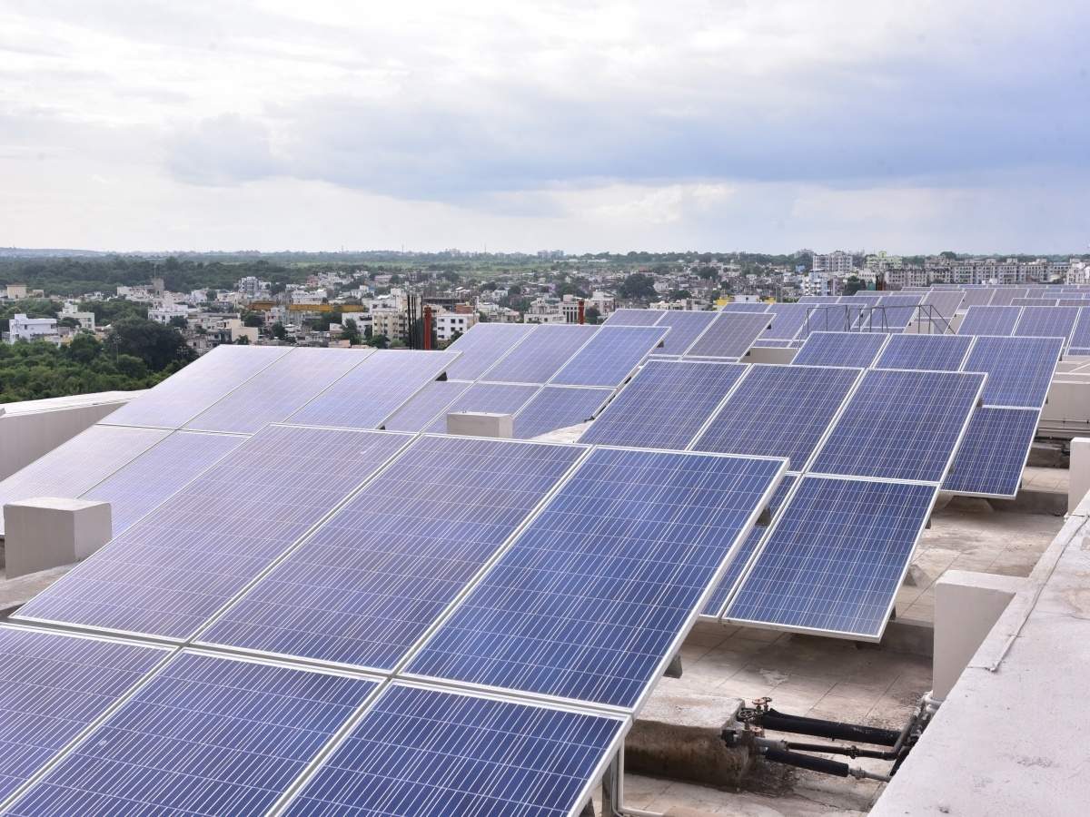 commercial solar panels: Commercial solar panels: Systems that have a  lifespan of 15-20 years and require little maintenance - The Economic Times