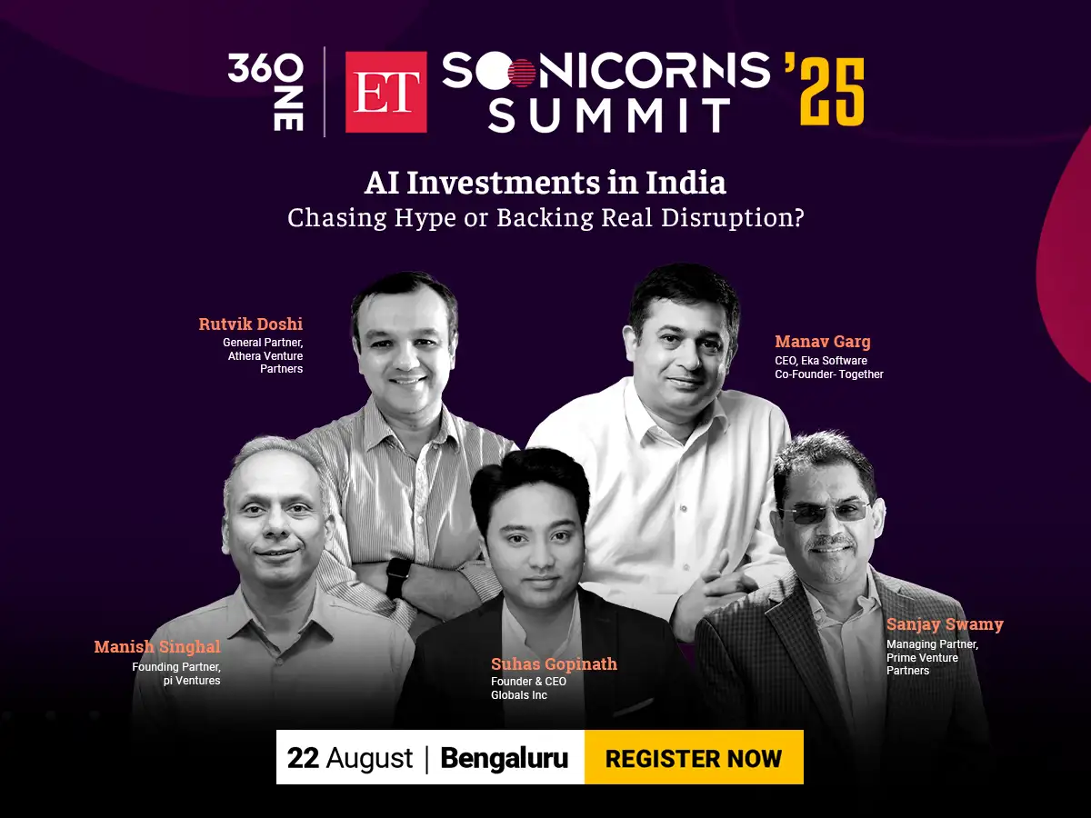Behind the term sheets: Prime, Lightspeed, Together, and pi Ventures take on the AI ‘hype vs real’ debate at ET Soonicorns Summit 2025 - The Economic Times