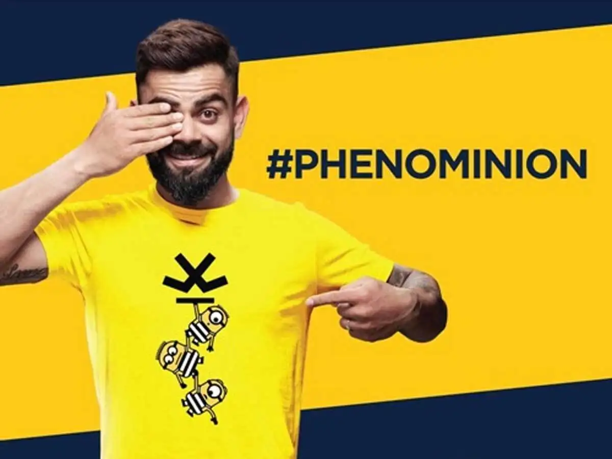 Virat Kohli S Wrogn Launches Minions Inspired Exclusive Fashion Collection The Economic Times See more of virat kohli on facebook. virat kohli s wrogn launches minions