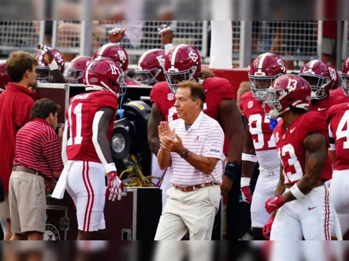 crimson tide Alabama Crimson Tide coach Nick Saban takes team to watch Equalizer 3 ahead of match against Texas Longhorns