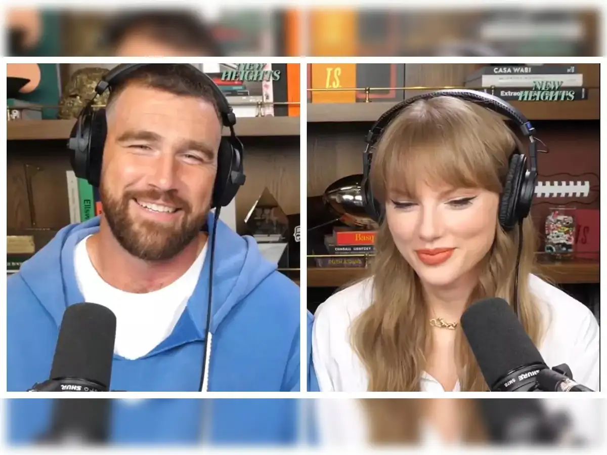 Taylor Swift to make debut on boyfriend Travis Kelce's New Heights podcast,  teaser sends fans into frenzy; check date and timing - The Economic Times