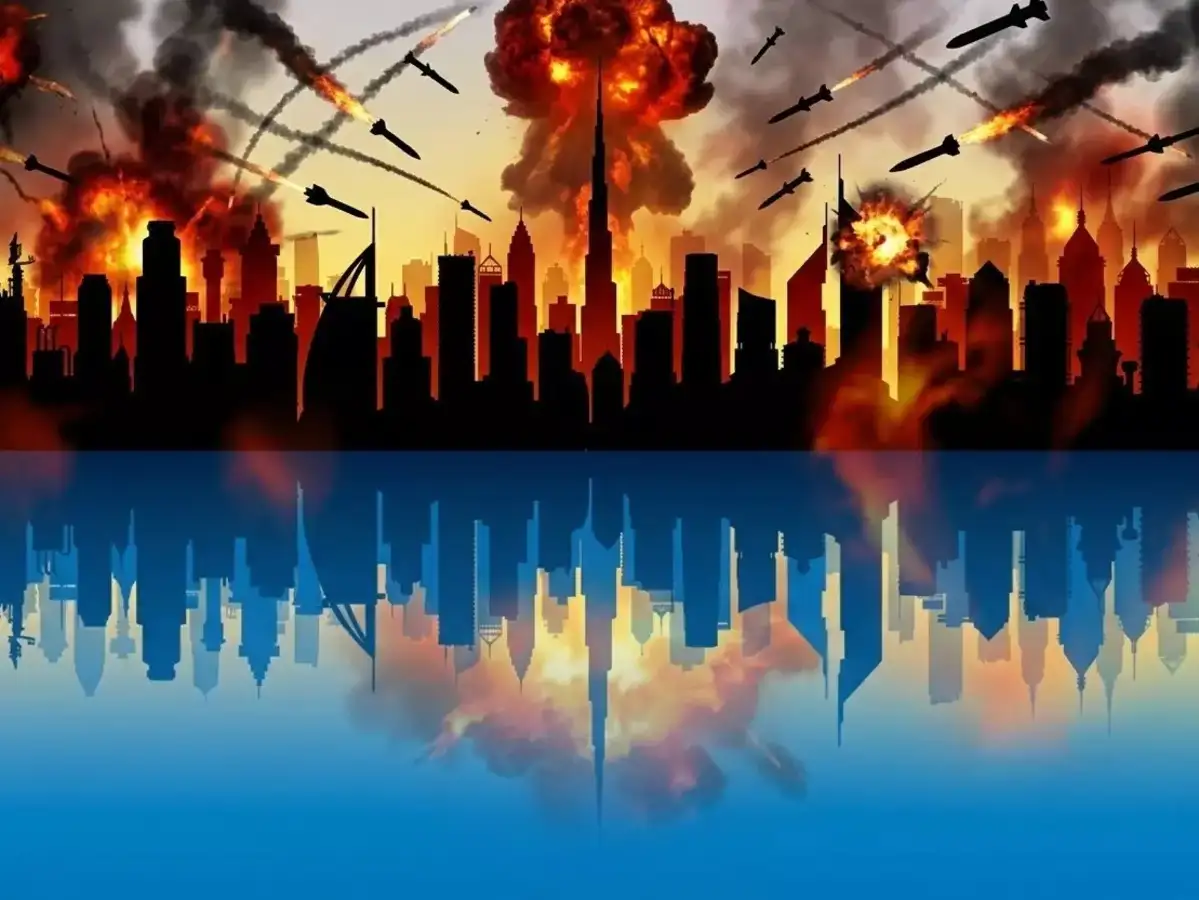 Missiles over the Marina: Iran rattles a billionaire playground