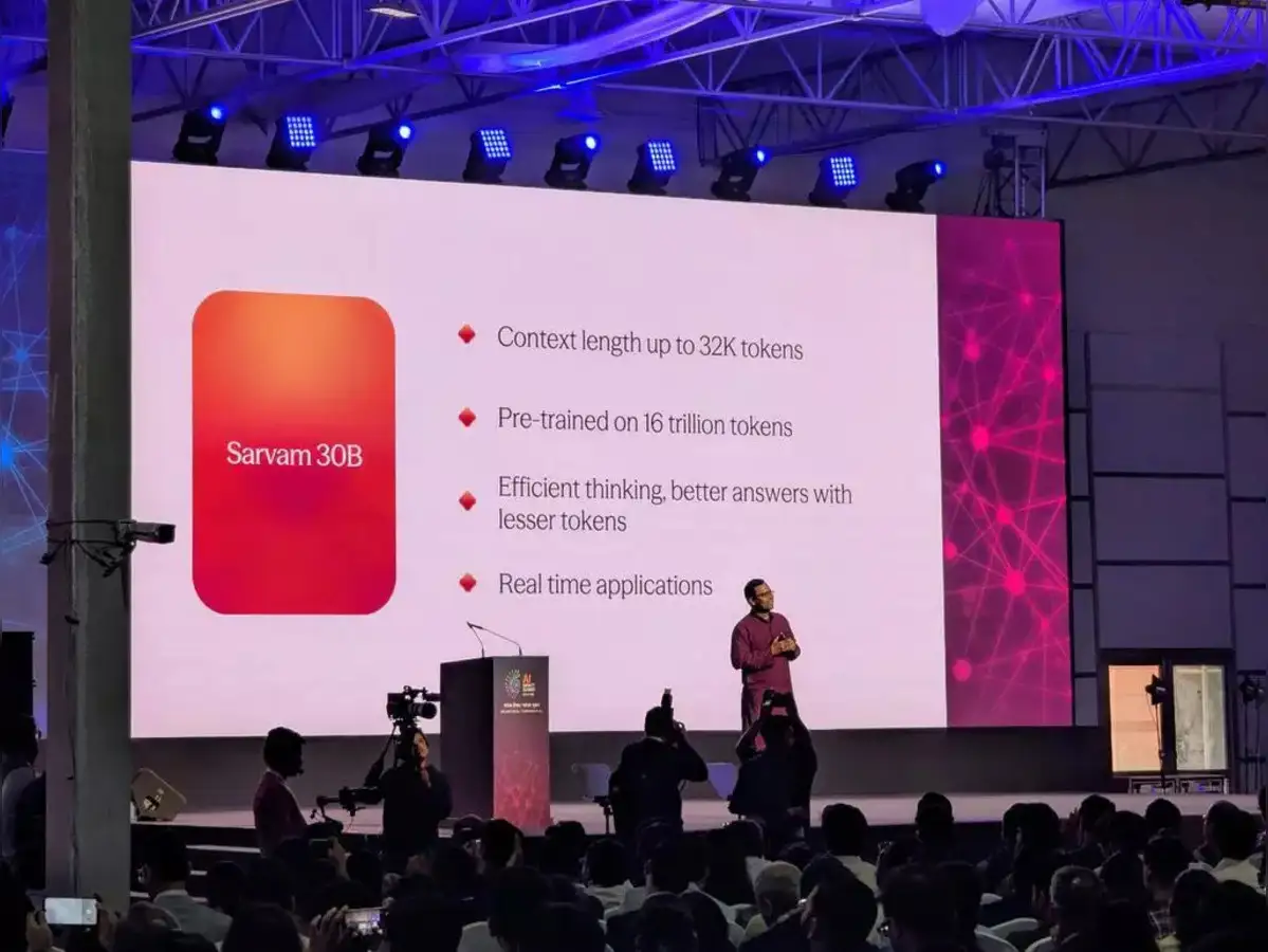 Sarvam unveils two new large language models focused on real-time use, advanced reasoning - The Economic Times