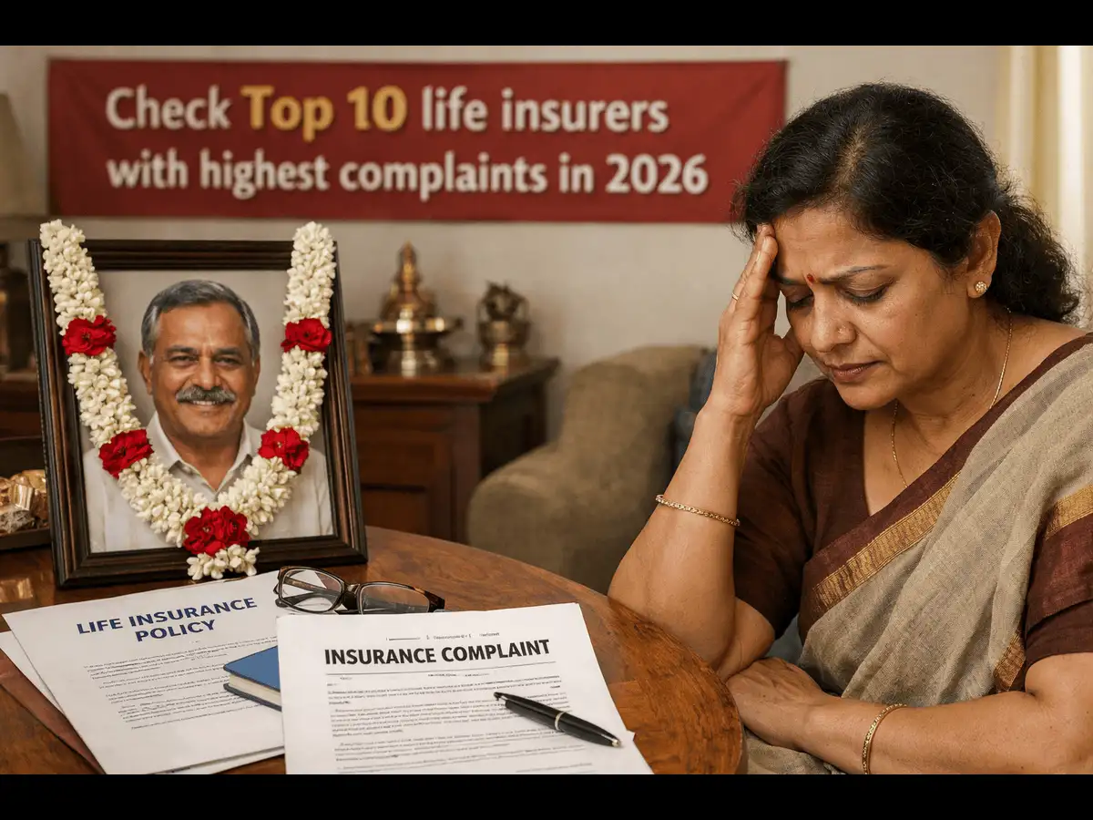 Top 10 Life insurance companies with highest complaints in 2026, as per Insurance Ombudsman Report 2024-25