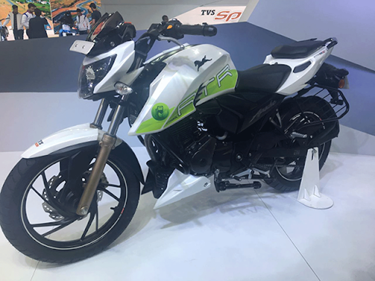 Tvs Launches India S First Ethanol Based Bike The Economic Times