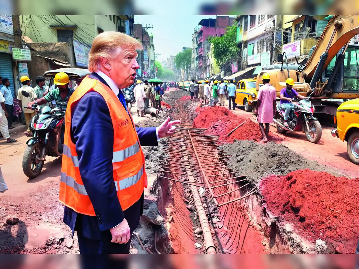 Forget Greenland, come over to Kalitala: Why not invite Trump to 'run' your neighbourhood and fix its road?