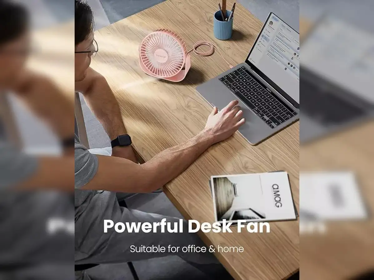 USB desk fans Top 10 USB Desk Fans Compact Portable and Powerful Cooling Solutions The Economic Times