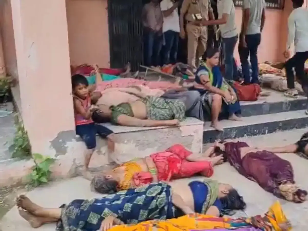 UP Hathras: Stampede incident at religious event claims lives of 116  people, cops search for baba at center of satsang - The Economic Times